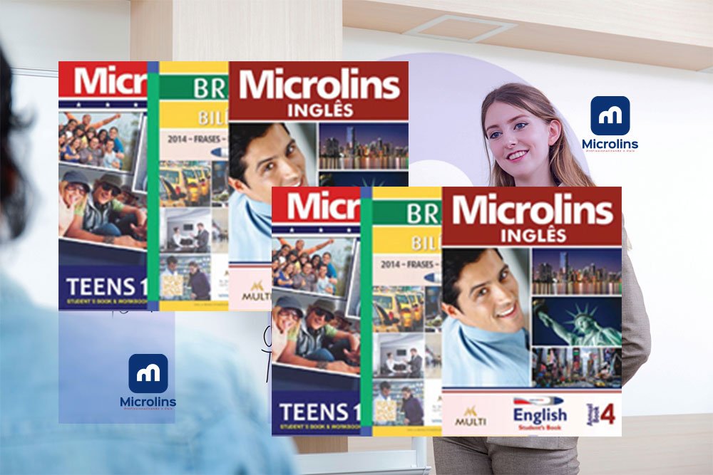 livro inglês Microlins